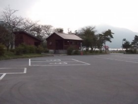 榛名湖湖畔の無料駐車場・車中泊 (1)