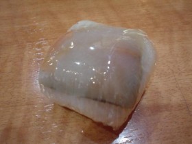 道の駅小谷・ヤマメの押し寿司